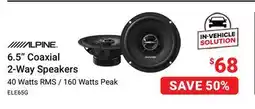 Visions Electronics ELE65G 6.5 Coaxial 2-Way Speakers offer