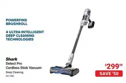 Visions Electronics Shark. Detect Pro Cordless Stick Vacuum offer