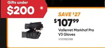 Henry's Vallerret Markhof Pro V3 Gloves offer