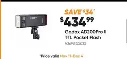 Henry's Godox AD200Pro II TTL Pocket Flash offer