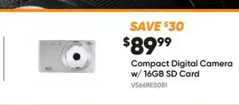 Henry's Compact Digital Camera w/ 16GB SD Card offer