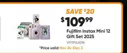 Henry's Fujifilm Instax Mini 12 Gift Set offer