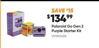 Henry's Polaroid Go Gen 2 Purple Starter Kit offer
