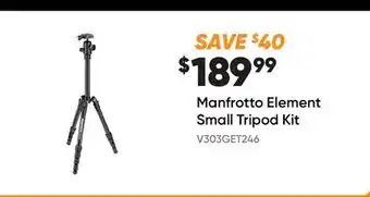 Henry's Manfrotto Element Small Tripod Kit offer