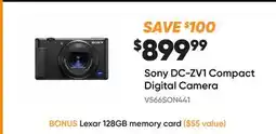 Henry's Sony DC-ZV1 Compact Digital Camera offer