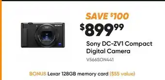 Henry's Sony DC-ZV1 Compact Digital Camera offer