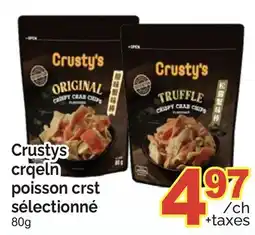 T&T Supermarket CRUSTYS CRQELN POISSON CRST SÉLECTIONNÉ, 80g offer