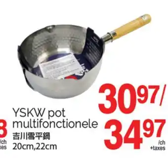 T&T Supermarket YSKW POT MULTIFONCTIONELE, 20cm,22cm offer