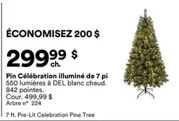 Michaels Pin Célébration illuminé de 7 pi offer