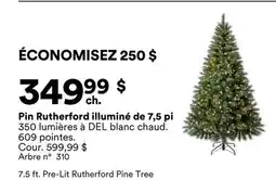 Michaels Pin Rutherford illuminé de 7,5 pi offer