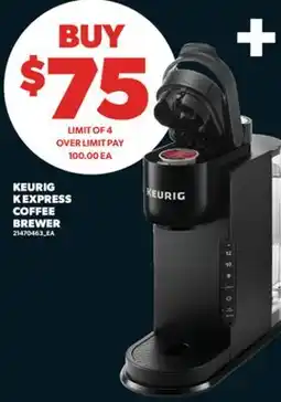 Real Canadian Superstore KEURIG K EXPRESS COFFEE BREWER offer