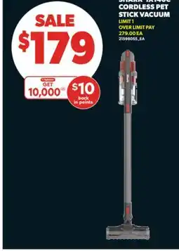 Real Canadian Superstore SHARK IX140C CORDLESS PET STICK VACUUM offer