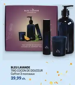 Uniprix BLEU LAVANDE TRIO COCON DE DOUCEUR Coffret 3 morceaux offer