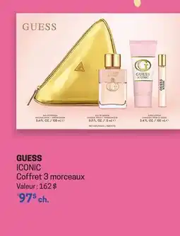 Uniprix GUESS ICONIC Coffret 3 morceaux offer