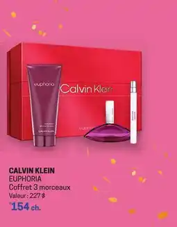 Uniprix CALVIN KLEIN EUPHORIA Coffret 3 morceaux offer