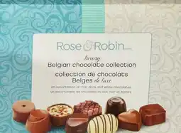 Uniprix ROSE & ROBIN Boîte de chocolats belges offer