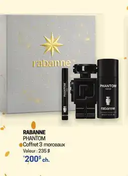Uniprix RABANNE PHANTOM Coffret 3 morceaux offer