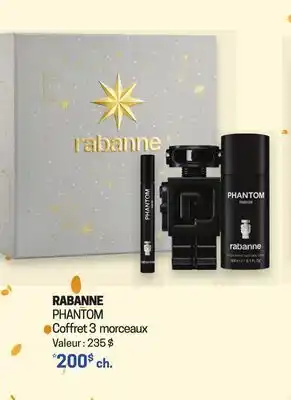 Uniprix RABANNE PHANTOM Coffret 3 morceaux offer