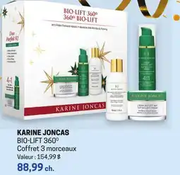 Uniprix KARINE JONCAS BIO-LIFT 360O Coffret 3 morceaux offer