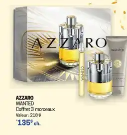 Uniprix AZZARO WANTED Coffret 3 morceaux offer