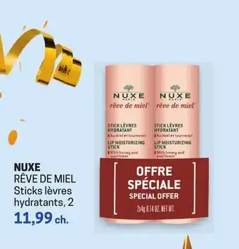 Uniprix NUXE RÊVE DE MIEL Sticks lèvres hydratants offer
