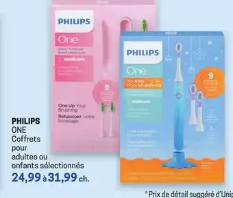 Uniprix PHILIPS ONE Coffrets pour adultes ou enfants sélectionnés offer