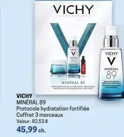 Uniprix VICHY MINÉRAL 89 Protocole hydratation fortifiée offer