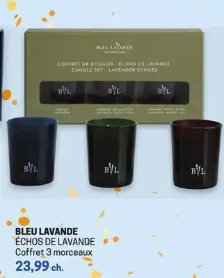 Uniprix BLEU LAVANDE ÉCHOS DE LAVANDE Coffret 3 morceaux offer