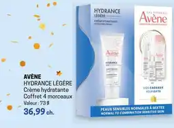 Uniprix AVÈNE HYDRANCE LÉGÈRE Crème hydratante Coffret 4 morceaux offer