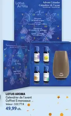 Uniprix LOTUS AROMA Calendrier de l'avent offer