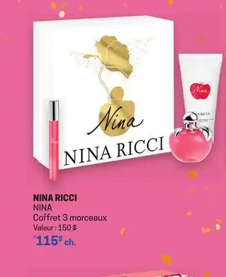 Uniprix NINA RICCI NINA Coffret 3 morceaux offer