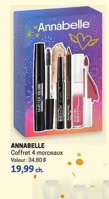 Uniprix ANNABELLE Coffret 4 morceaux offer
