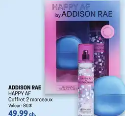 Uniprix ADDISON RAE HAPPY AF Coffret 2 morceaux offer