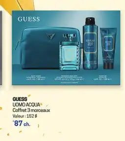 Uniprix GUESS UOMO ACQUA Coffret 3 morceaux offer