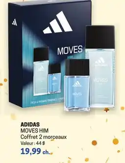 Uniprix ADIDAS MOVES HIM Coffret 2 morceaux offer