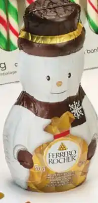 Uniprix FERRERO ROCHER Bonhomme de neige en chocolat offer