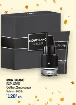 Uniprix MONTBLANC EXPLORER Coffret 2 morceaux offer