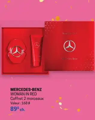 Uniprix MERCEDES-BENZ WOMAN IN RED Coffret 2 morceaux offer