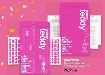 Uniprix SUNNY TEDDY Timbres anti-acné à l'acide salicylique offer
