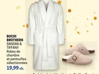 Uniprix BOCHI BROTHERS SANDRA & TIFFANY Robes de chambre et pantoufles sélectionnées offer