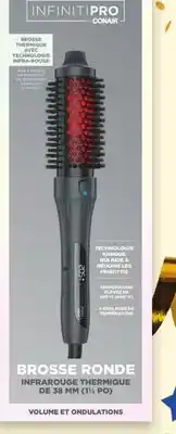Uniprix CONAIR INFINITIPRO Brosse ronde infrarouge thermique offer