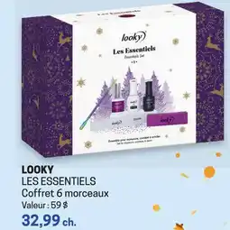 Uniprix LOOKY LES ESSENTIELS Coffret 6 morceaux offer