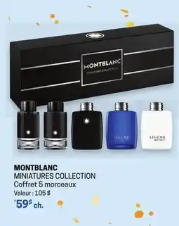 Uniprix MONTBLANC MINIATURES COLLECTION Coffret 5 morceaux offer