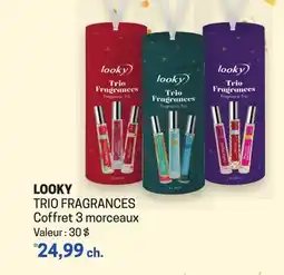 Uniprix LOOKY TRIO FRAGRANCES Coffret 3 morceaux offer