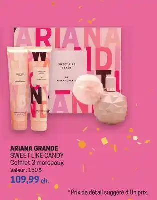Uniprix ARIANA GRANDE SWEET LIKE CANDY offer