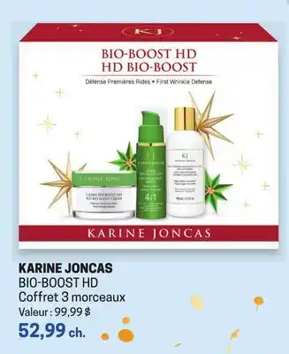 Uniprix KARINE JONCAS BIO-BOOST HD Coffret 3 morceaux offer