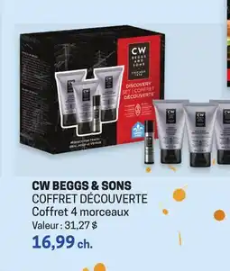 Uniprix CW BEGGS & SONS COFFRET DÉCOUVERTE Coffret 4 morceaux offer