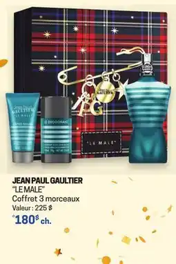 Uniprix JEAN PAUL GAULTIER LE MALE Coffret 3 morceaux offer