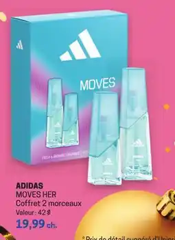 Uniprix ADIDAS MOVES HER Coffret 2 morceaux offer