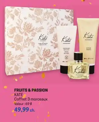 Uniprix FRUITS & PASSION KATE Coffret 3 morceaux offer